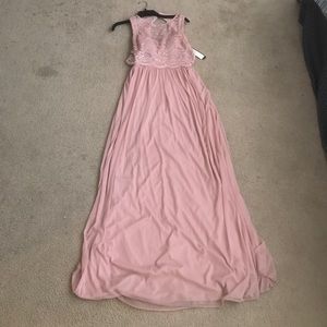 PROM- pink gown